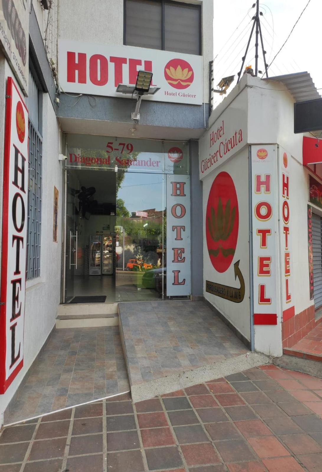 Hotel Gueicer Cúcuta エクステリア 写真